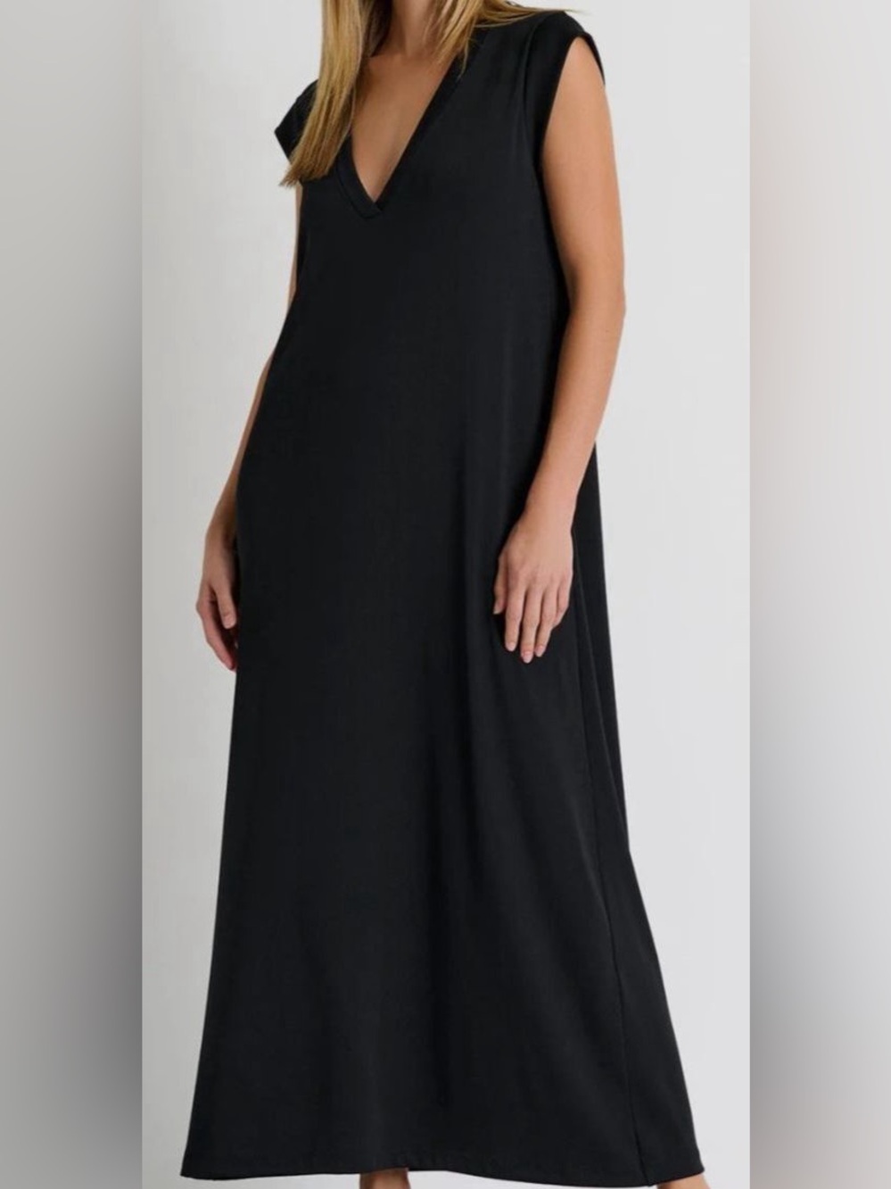SHAN ISABELA CAP SLEEVE MAXI DRESS